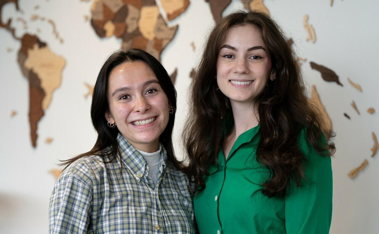 Jenna Pare (left) and Aela Fezjulla (right)