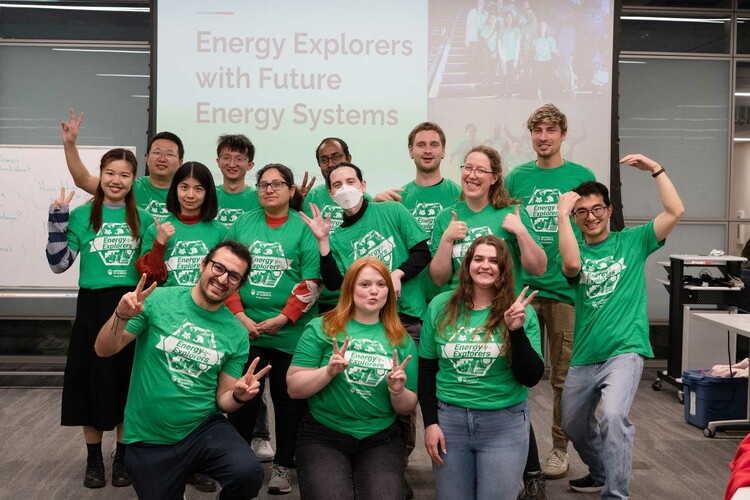 Fall 2024 Energy Explorers pose for a photo